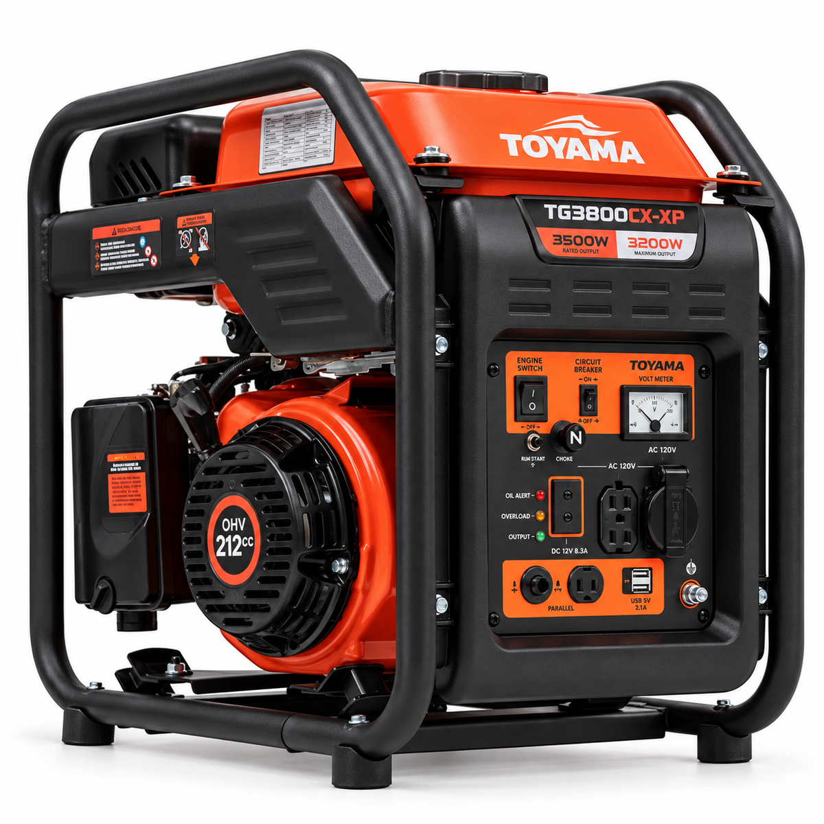 Generador Eléctrico Toyama TG3800CX-XP 3100W Gasolina