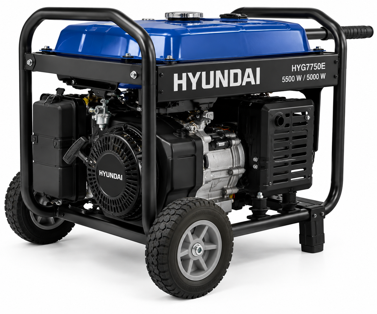 Generador Eléctrico Hyundai HYG7750E 5500W Gasolina