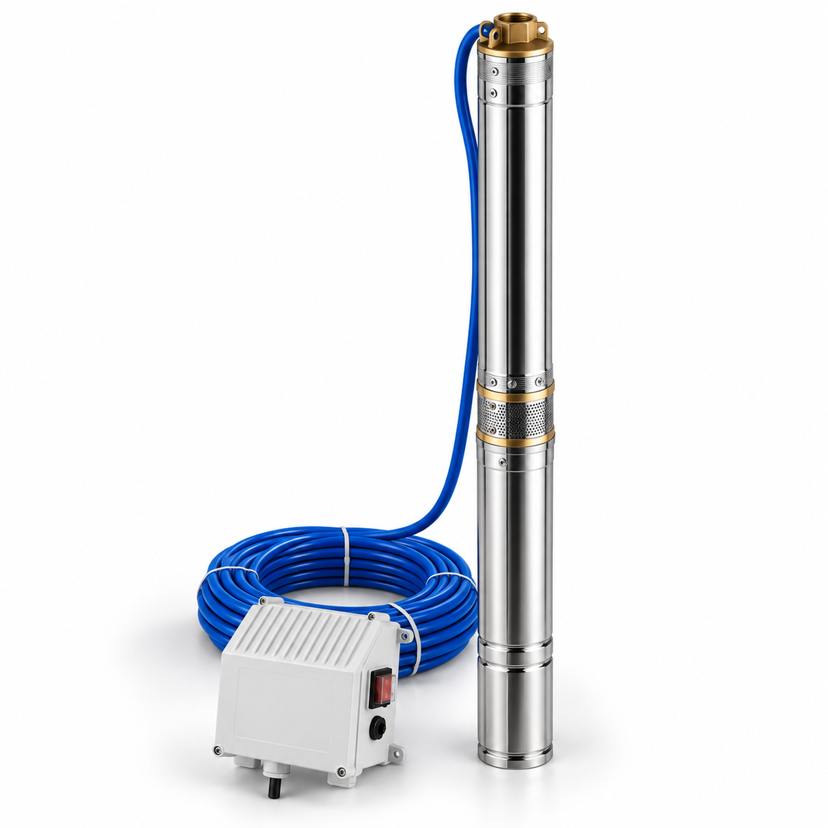 Bomba Sumergible BestFlow SUSE 3 2/27 1HP Pozo Profundo