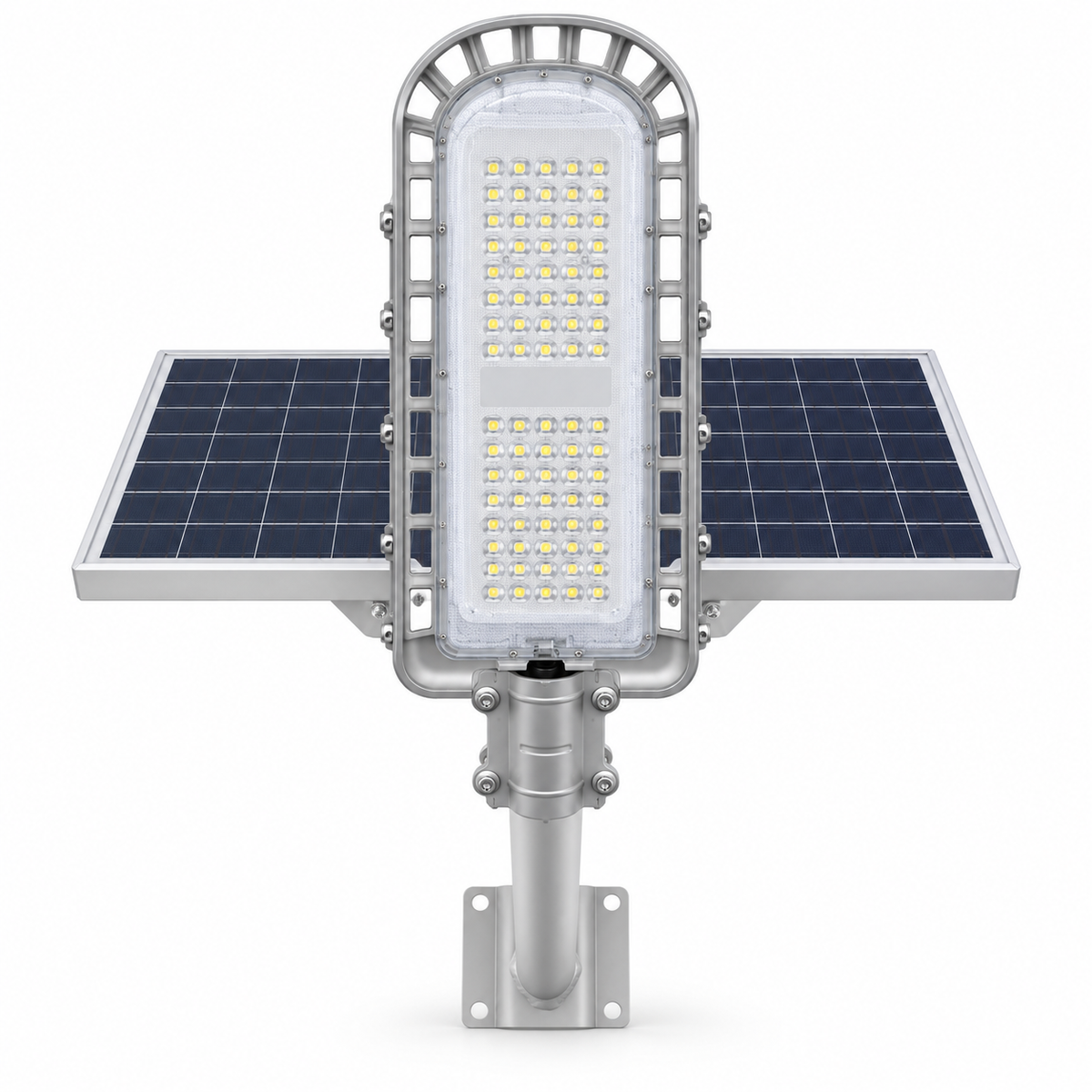 Luminaria Solar Pública Austral 400W IP65 con Panel Solar