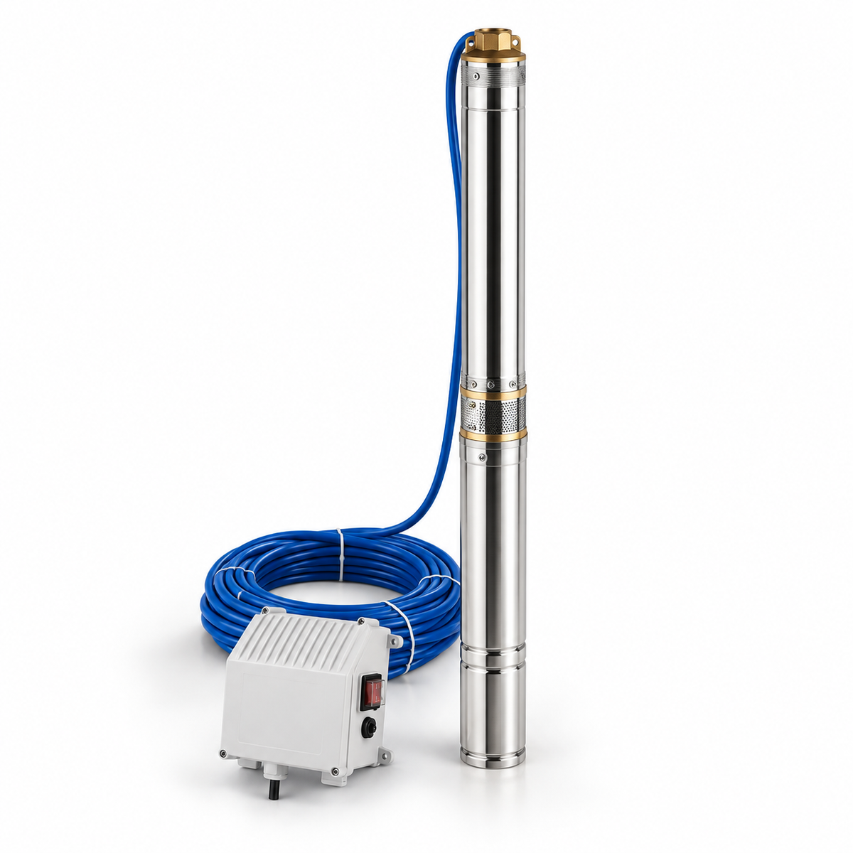 Bomba Sumergible BestFlow SUSE 3 2/27 1HP Pozo Profundo