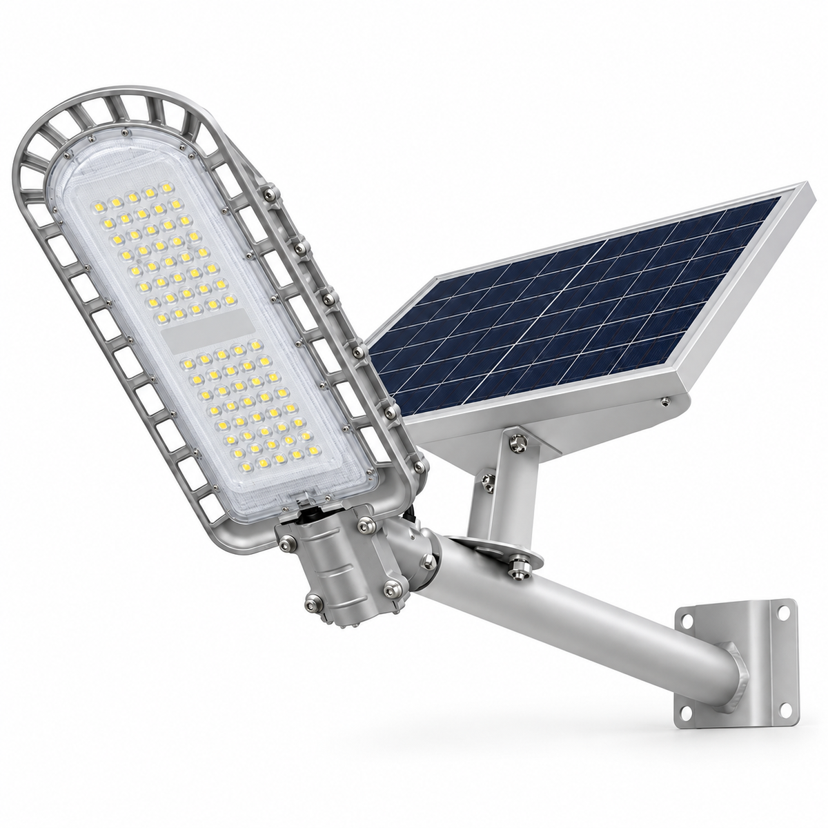 Luminaria Solar Pública Austral 400W IP65 con Panel Solar