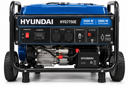 Generador Eléctrico Hyundai HYG7750E 5500W Gasolina