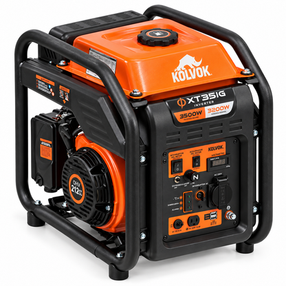 Generador Inverter Kolvok XT35IG 3500W a Gasolina – 220V Monofásico