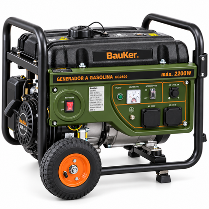 Generador Eléctrico Bauker GG2800 2200W Gasolina