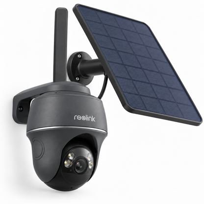 Cámara Solar Reolink Go PT Ultra 4K 4G LTE PTZ + Panel Solar
