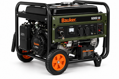 Generador Eléctrico Bauker GG6300E 6000W Gasolina